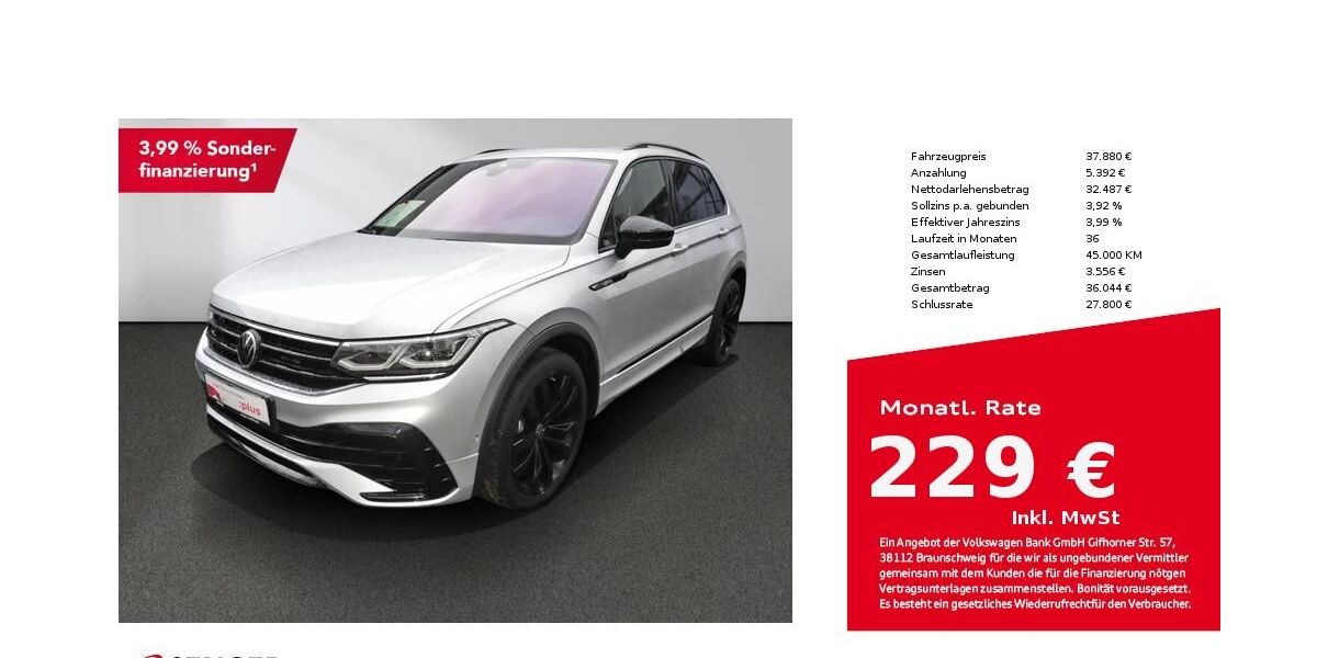 VW Tiguan 46.000 km 37.880 &euro; Bad Oldesloe 23843
