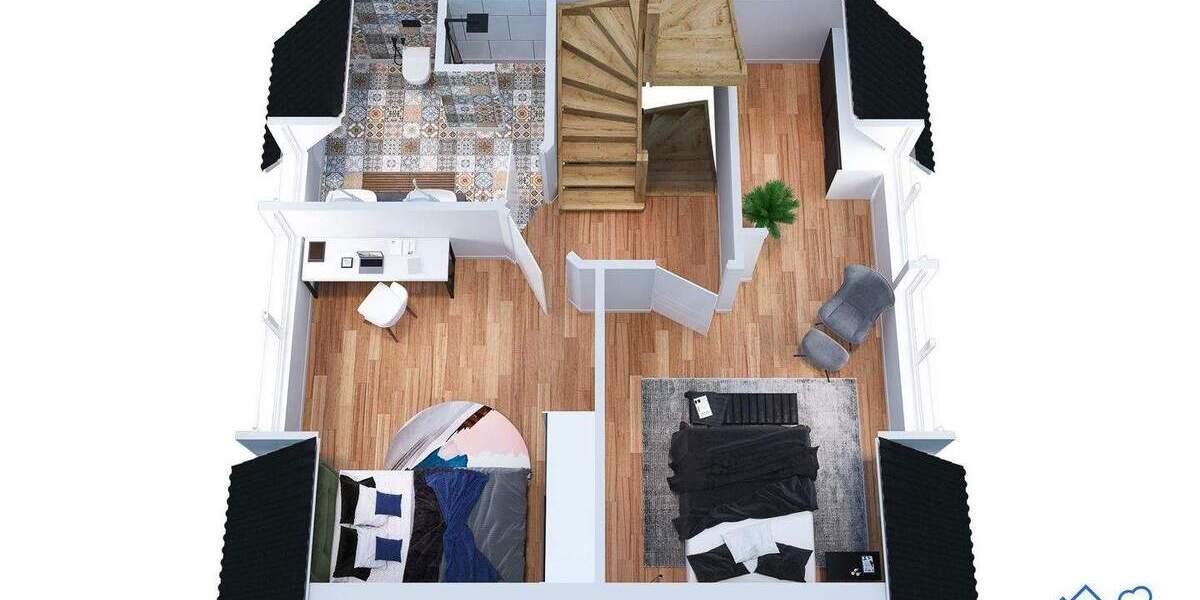 Reihenendhaus Reinbek Neuschönningstedt - 3 Zimmer, 104 m&sup2;, 539.000&euro; | Angebot:25719016