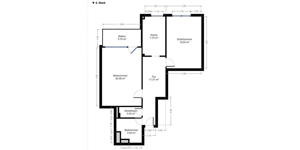 Etagenwohnung Hamburg Altona-Nord - 2 Zimmer, 67 m&sup2;, 1.350&euro; | Angebot:25138261