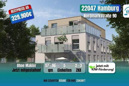 Wohnung Hamburg Tonndorf - 3 Zimmer, 384.900&euro; | Angebot:25898338