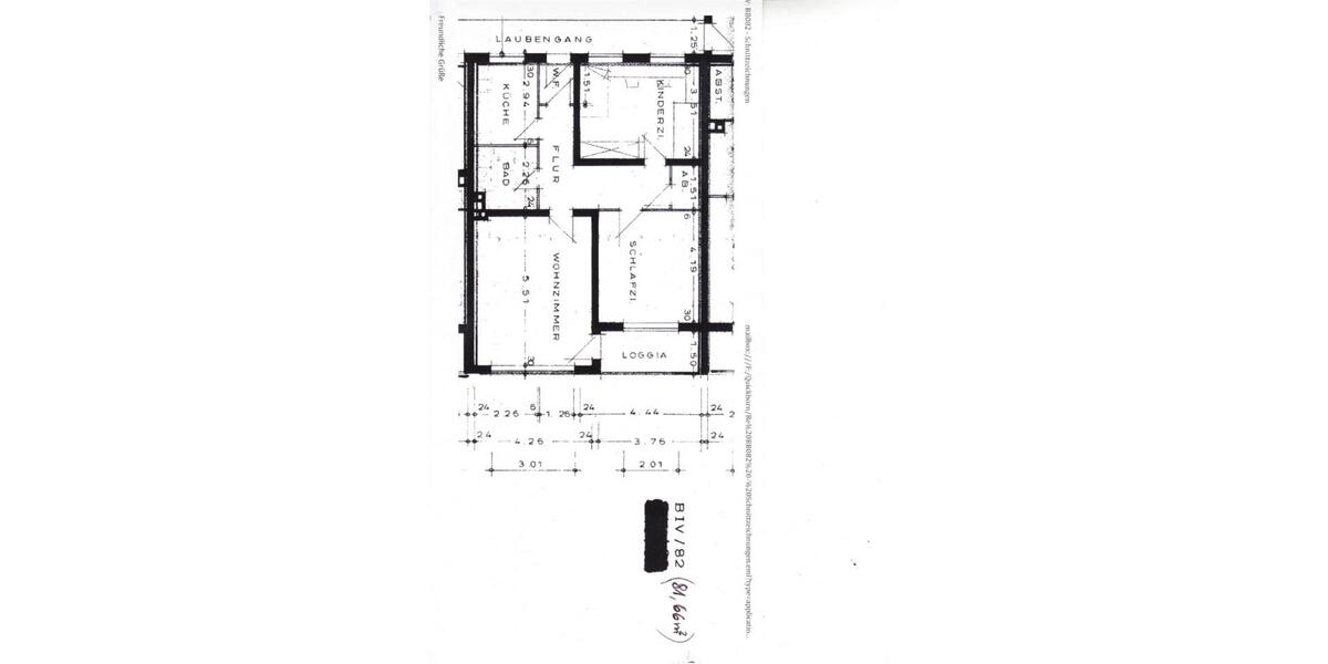 Etagenwohnung Quickborn - 3 Zimmer, 82 m&sup2;, 279.000&euro; | Angebot:24373352