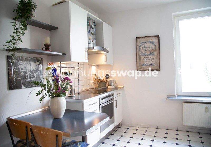 Etagenwohnung Hamburg Winterhude - 3 Zimmer, 59 m&sup2;, 1.250&euro; | Angebot:25965025