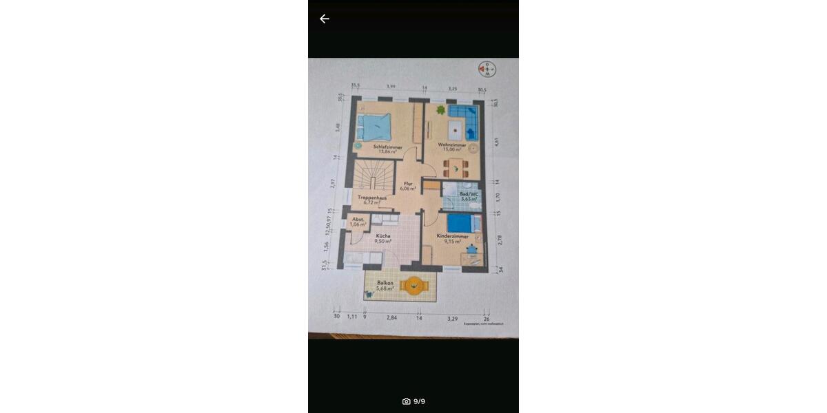 Etagenwohnung Großhansdorf - 3 Zimmer, 60 m&sup2;, 245.000&euro; | Angebot:19518530