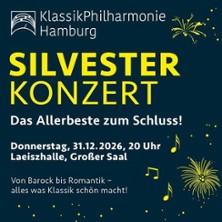 Silvesterkonzert Hamburg 2026 31.12.2026 Laeiszhalle Hamburg