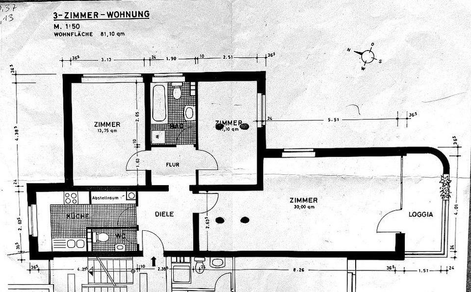 Etagenwohnung Glinde - 3 Zimmer, 85 m&sup2;, 269.000&euro; | Angebot:26327088