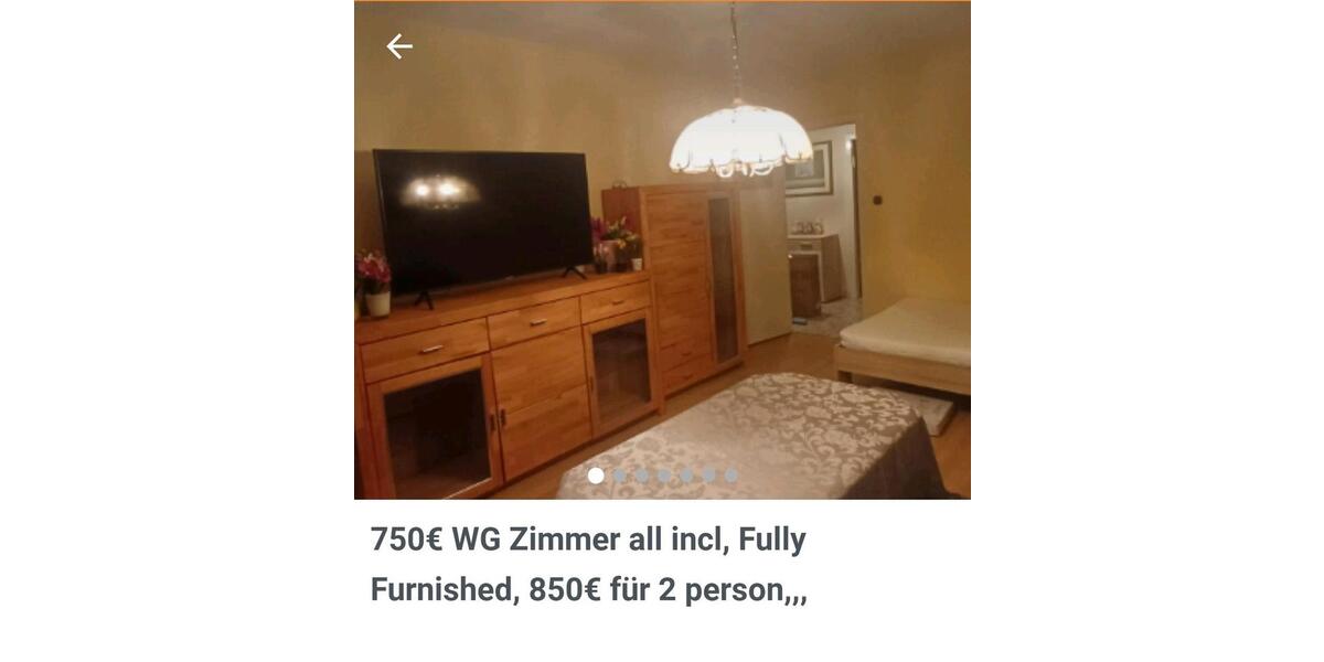 Etagenwohnung Hamburg Billstedt - 1 Zimmer, 25 m&sup2;, 750&euro; | Angebot:25753481