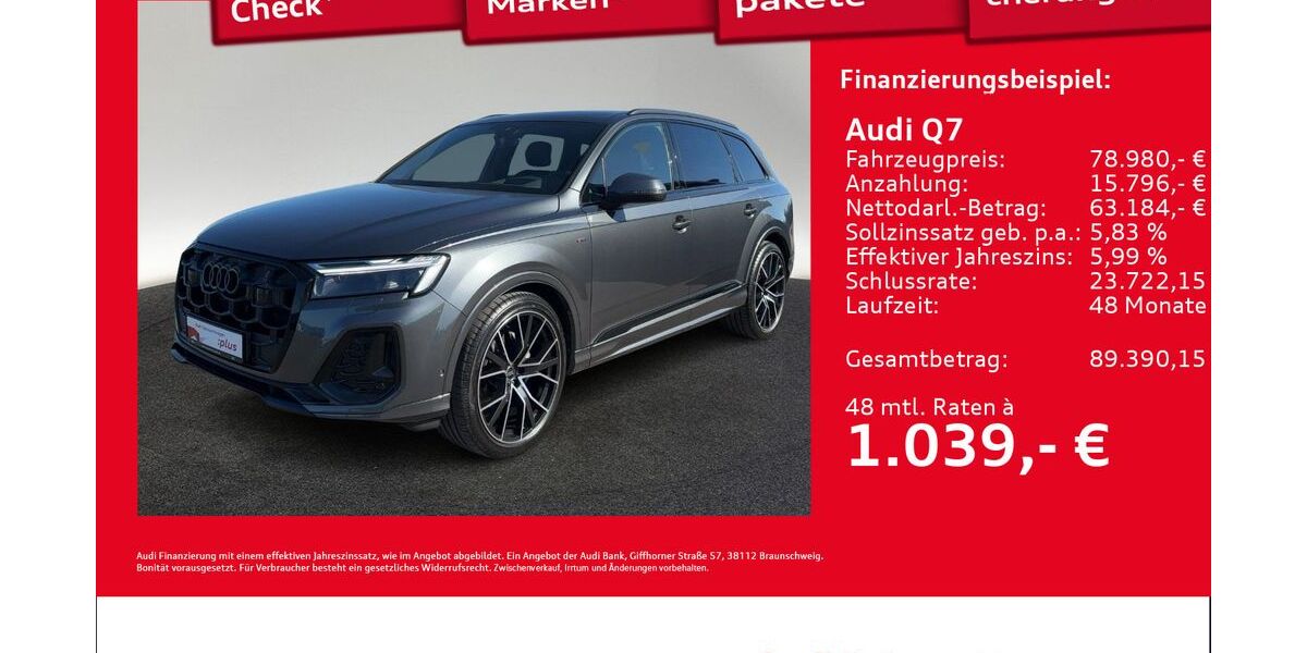 Audi Q7 19.464 km 80.880 &euro; Hamburg 22419