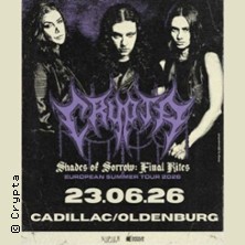 Crypta - Shades of Sorrow: Final Rites-Tour 03.07.2026 LOGO Hamburg