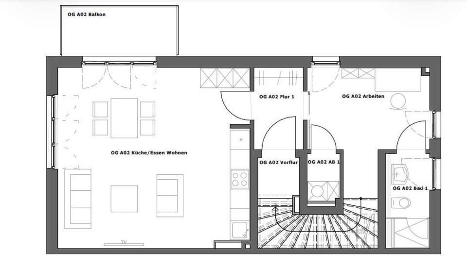 Maisonettenwohnung Hamburg Wandsbek - 3.5 Zimmer, 100 m&sup2;, 2.100&euro; | Angebot:25965122