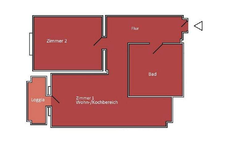 Etagenwohnung Hamburg Bergedorf - 2 Zimmer, 56 m&sup2;, 911&euro; | Angebot:25661391