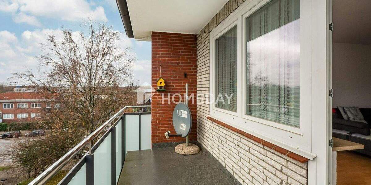 Etagenwohnung Hamburg Steilshoop - 2 Zimmer, 62 m&sup2;, 248.000&euro; | Angebot:25737499