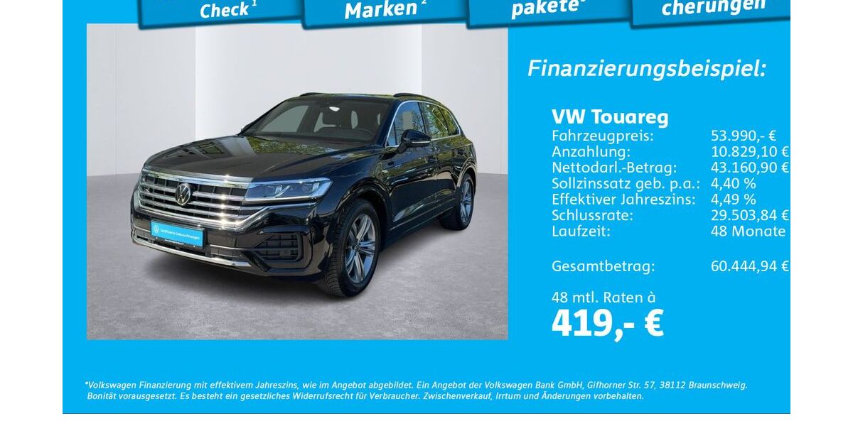 VW Touareg 64.188 km 50.550 &euro; Glinde 21509