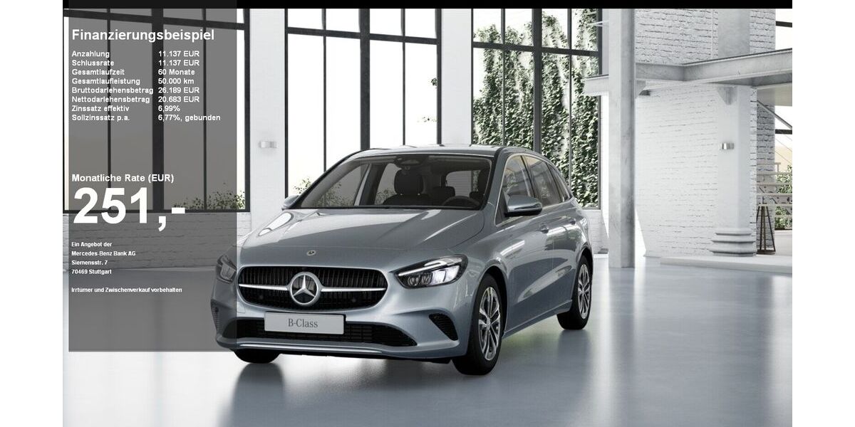 Mercedes-Benz B 200 7.425 km 31.820 &euro; Bad Oldesloe 23843