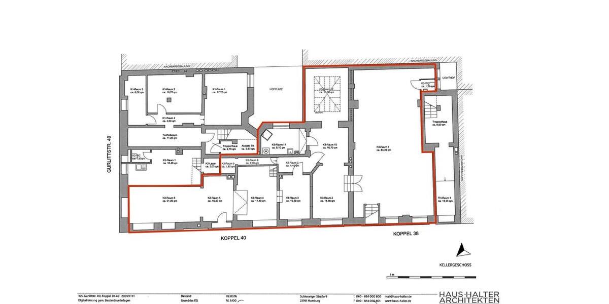 Gewerbeobjekt Hamburg Altstadt - 1.200&euro; | Angebot:23879513