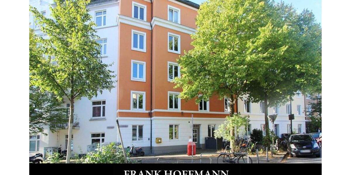 Etagenwohnung Hamburg Eppendorf - 2 Zimmer, 53 m&sup2;, 395.000&euro; | Angebot:25743529