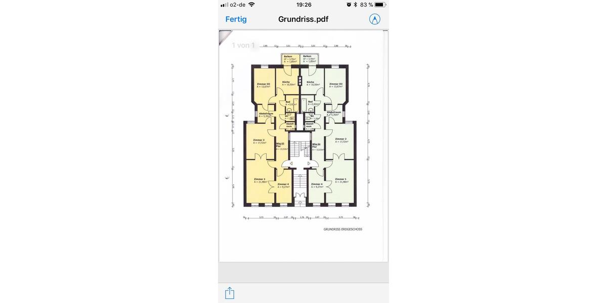 Hochparterre Hamburg Hamburg-Mitte - 4 Zimmer, 105 m&sup2;, 850.000&euro; | Angebot:25511459