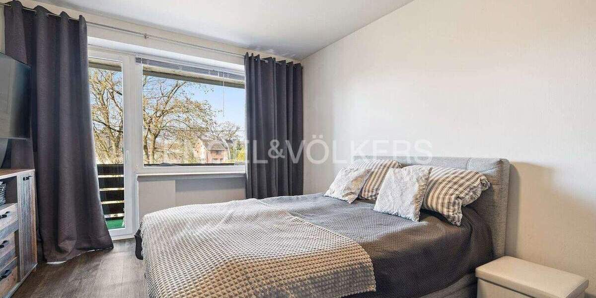 Etagenwohnung Norderstedt Harksheide - 2 Zimmer, 58 m&sup2;, 190.000&euro; | Angebot:25916406