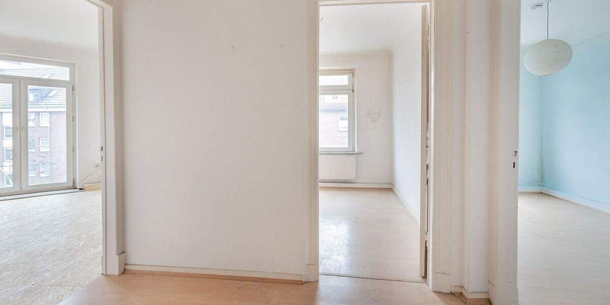 Etagenwohnung Hamburg Eilbek - 3 Zimmer, 65 m&sup2;, 299.000&euro; | Angebot:25695979