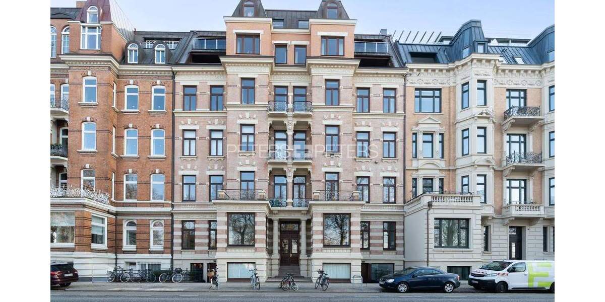 Etagenwohnung Hamburg Uhlenhorst - 4 Zimmer, 152 m&sup2;, 1.995.000&euro; | Angebot:25701310