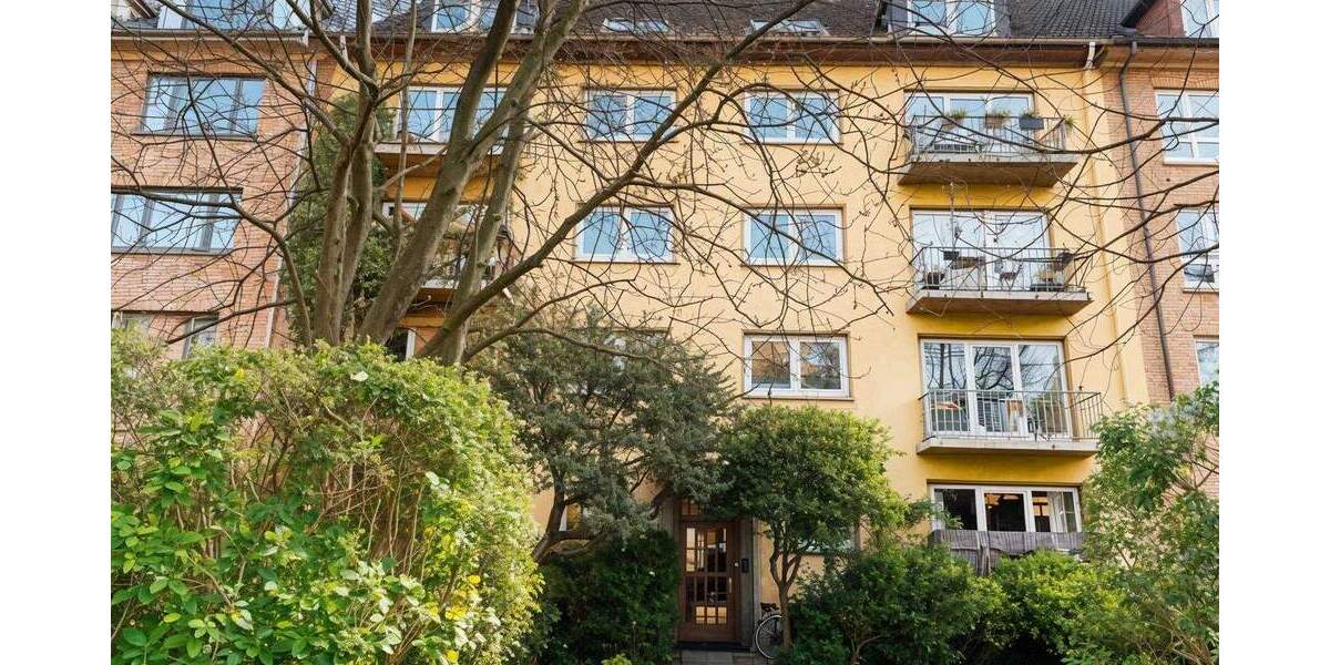 Etagenwohnung Hamburg Harvestehude - 2 Zimmer, 52 m&sup2;, 445.000&euro; | Angebot:25657263