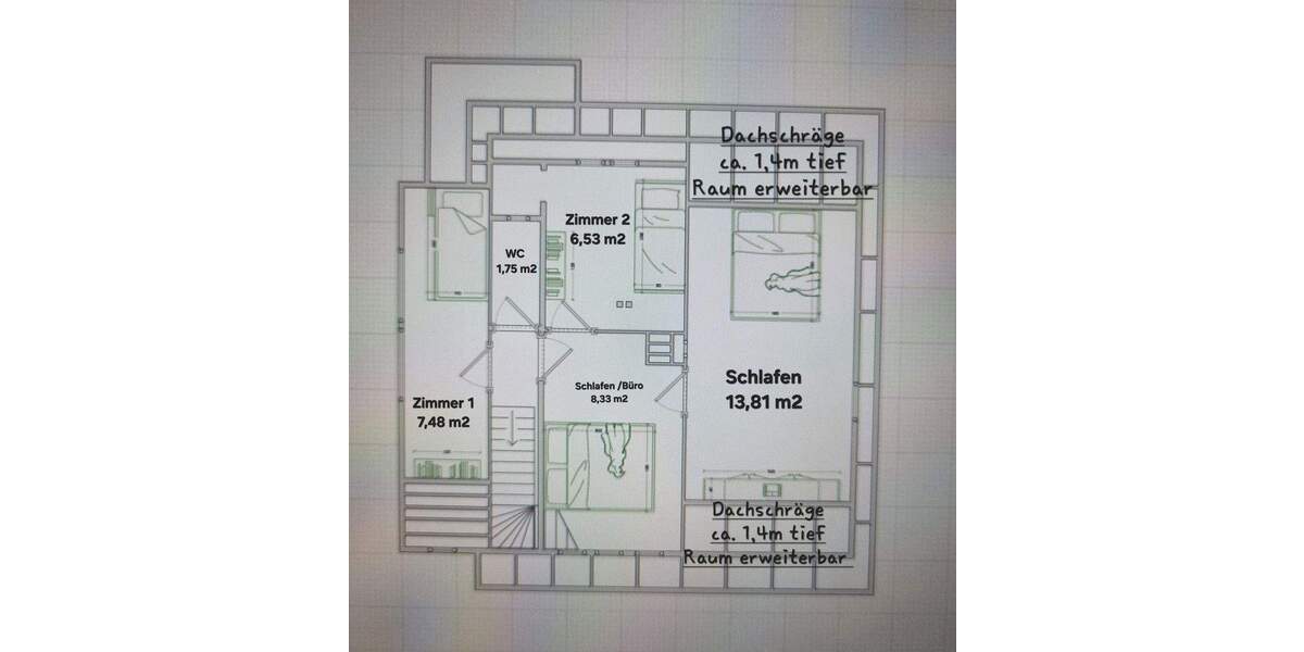 Einfamilienhaus Hamburg Bramfeld - 4 Zimmer, 100 m&sup2;, 599.000&euro; | Angebot:25663310