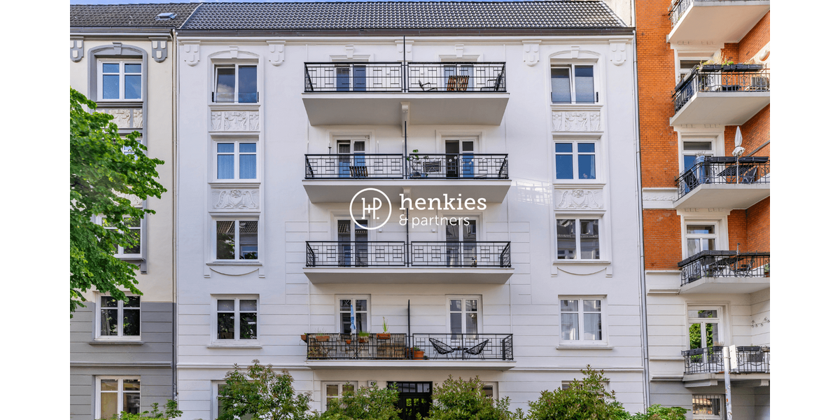 Etagenwohnung Hamburg Eppendorf - 2 Zimmer, 51 m&sup2;, 449.000&euro; | Angebot:26832283
