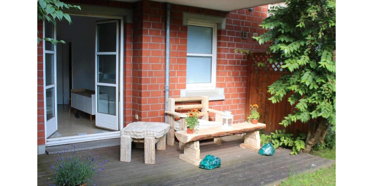 Terrassenwohnung Hamburg Stellingen - 2 Zimmer, 54 m&sup2;, 1.180&euro; | Angebot:25964818