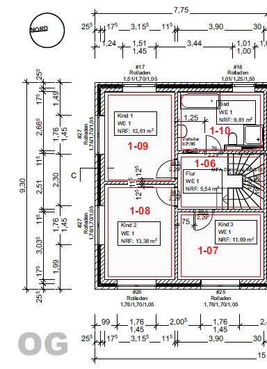 Doppelhaushälfte Norderstedt Friedrichsgabe - 5 Zimmer, 148 m&sup2;, 2.480&euro; | Angebot:26815927