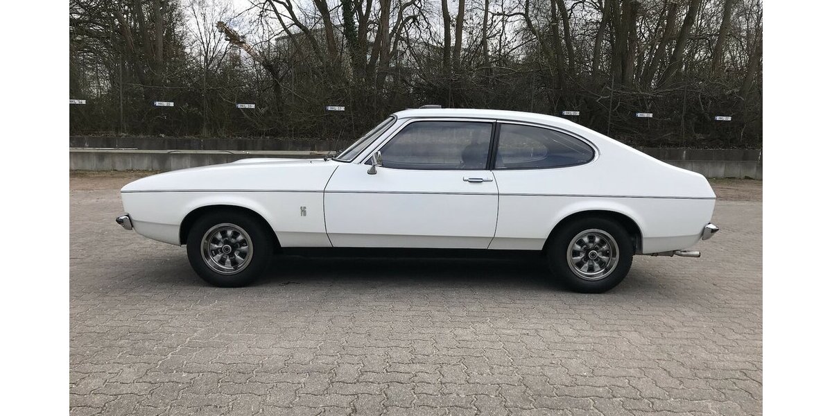 Ford Capri Lady in White H-Zulassung Mike Sanders 29.000 km 12.999 &euro; Hamburg 22339