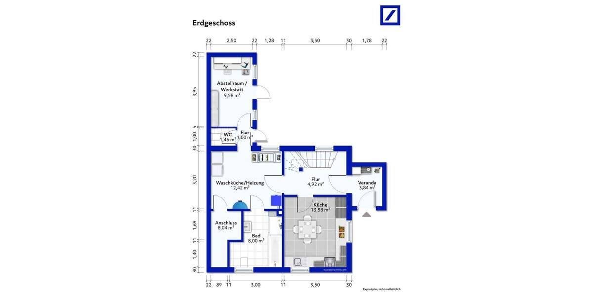 Doppelhaushälfte Hamburg Bergedorf - 5 Zimmer, 115 m&sup2;, 419.000&euro; | Angebot:25744263