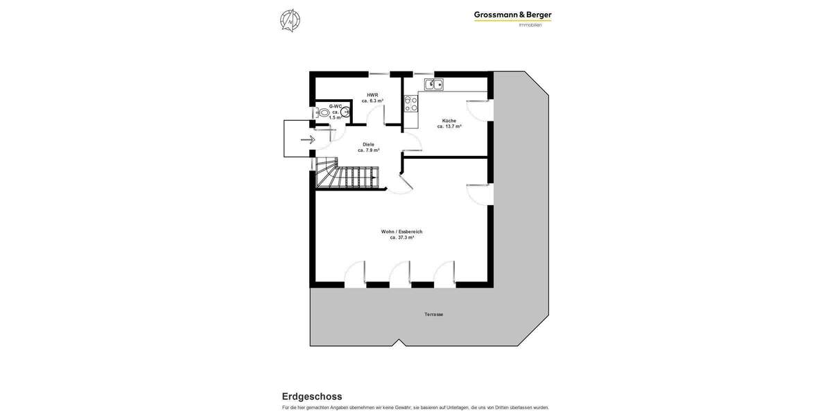 Einfamilienhaus Hamburg Jenfeld - 4 Zimmer, 112 m&sup2;, 399.000&euro; | Angebot:25726570