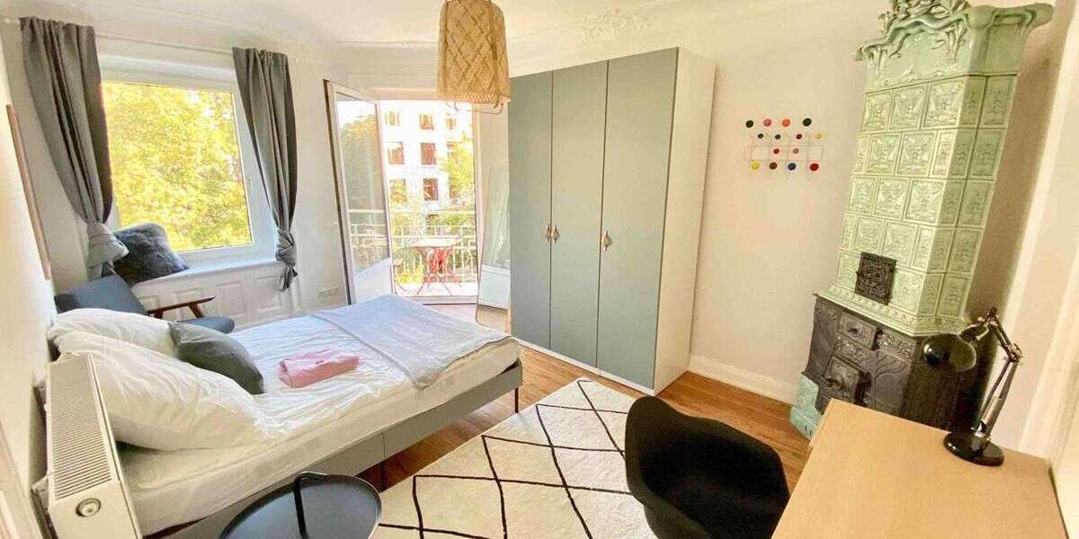 Zimmer Hamburg Eppendorf - 1 Zimmer, 1.345&euro; | Angebot:24986158