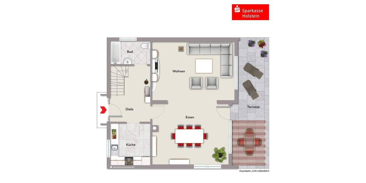 Einfamilienhaus Reinbek - 4 Zimmer, 129 m&sup2;, 539.000&euro; | Angebot:25862619
