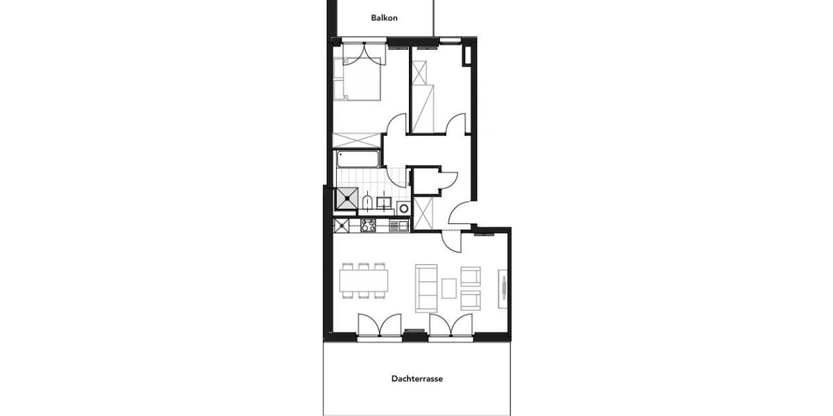 Etagenwohnung Quickborn - 3 Zimmer, 83 m&sup2;, 1.328&euro; | Angebot:25751862