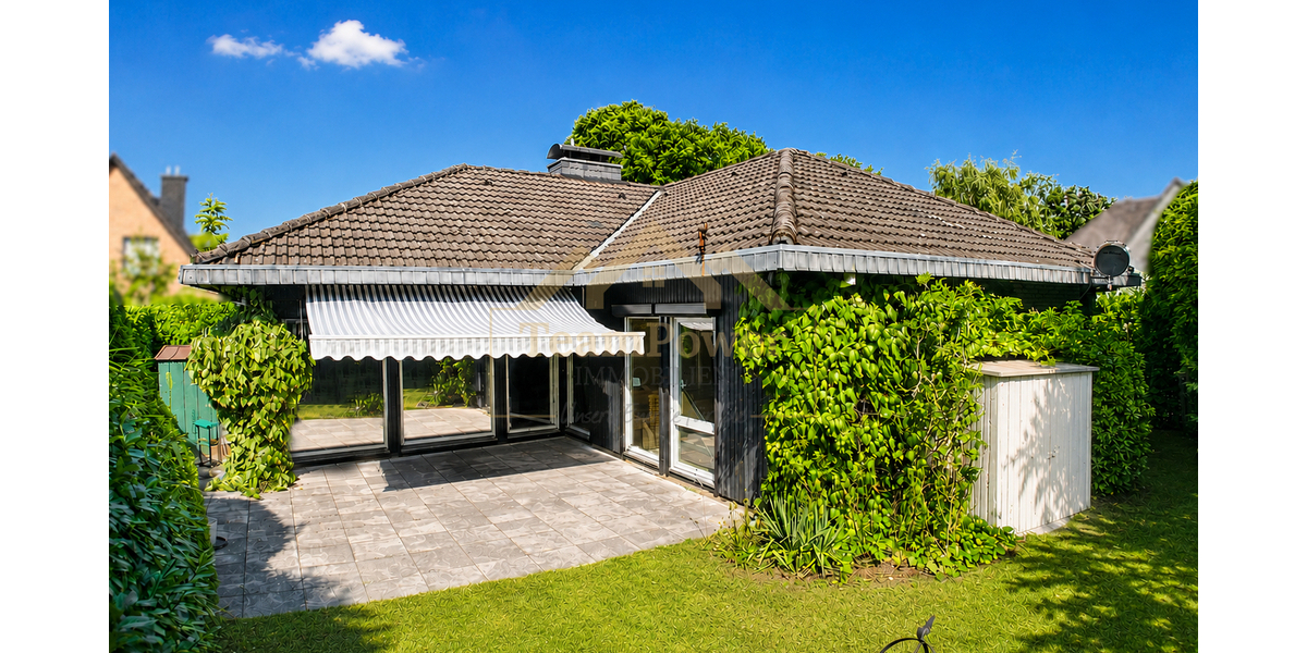 Wohnglück auf einer Ebene – vor den Toren Hamburgs - Bungalow Norderstedt Friedrichsgabe | Angebot:27169810