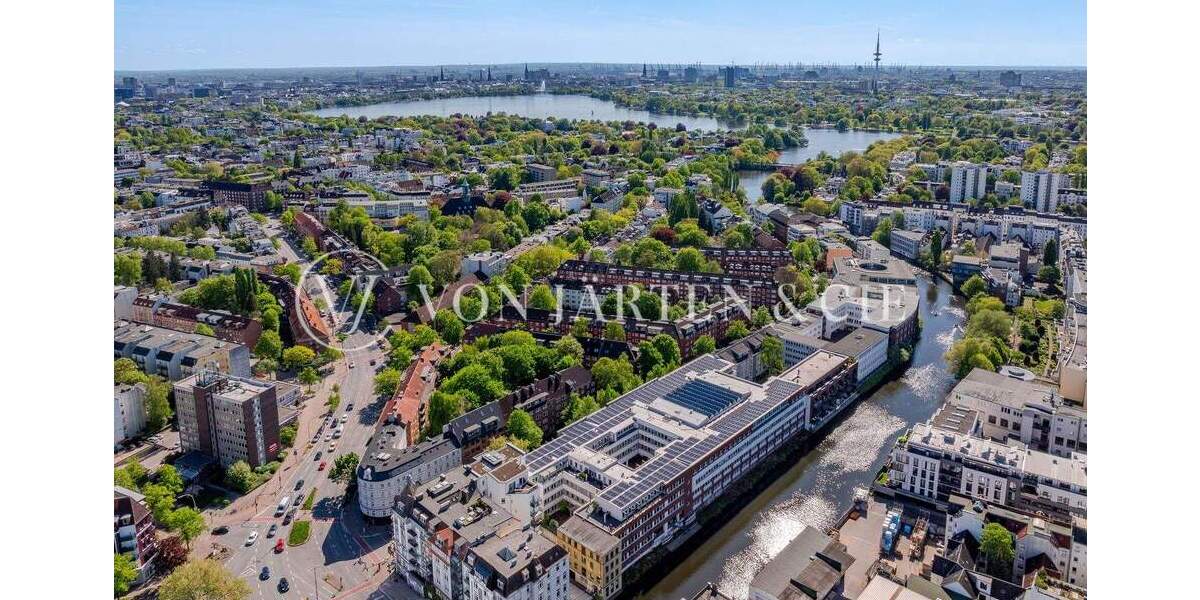 Etagenwohnung Hamburg Uhlenhorst - 2 Zimmer, 47 m&sup2;, 499.000&euro; | Angebot:25671904
