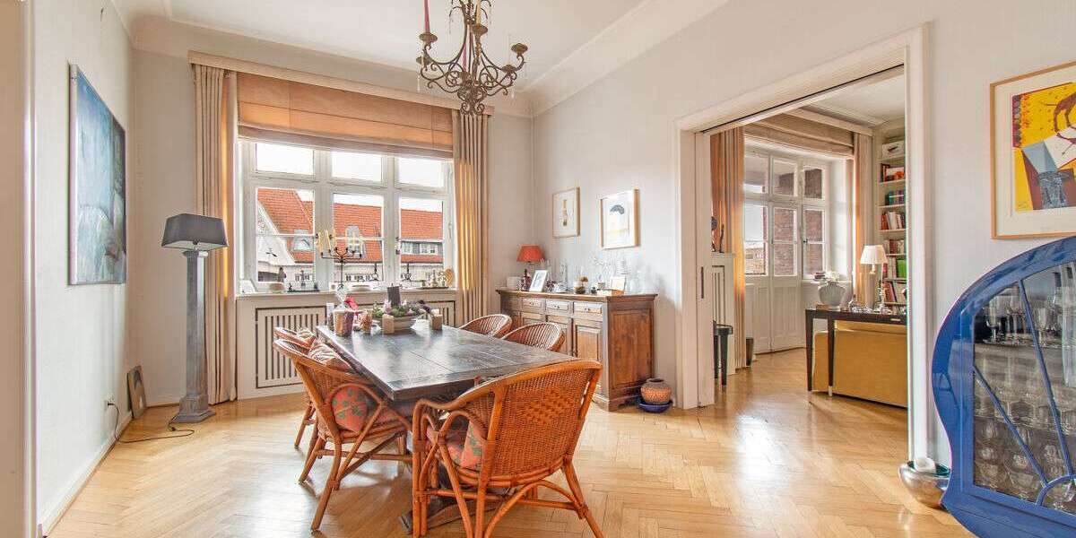 Etagenwohnung Hamburg Rotherbaum - 7 Zimmer, 248 m&sup2;, 2.150.000&euro; | Angebot:24699594