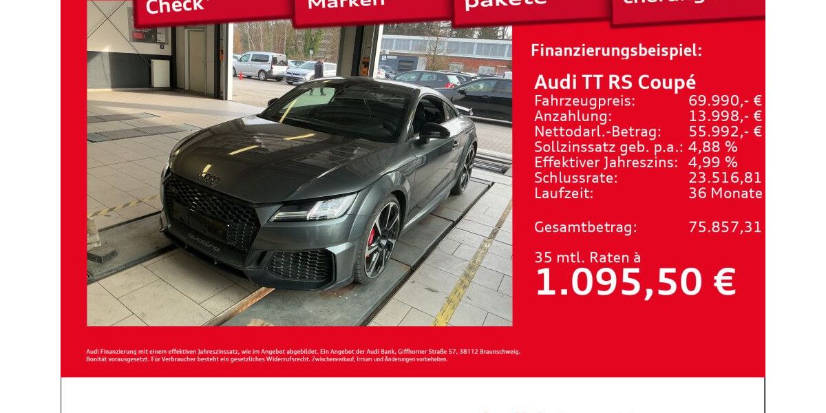 Audi TT RS 13.516 km 69.990 &euro; Hamburg 22419