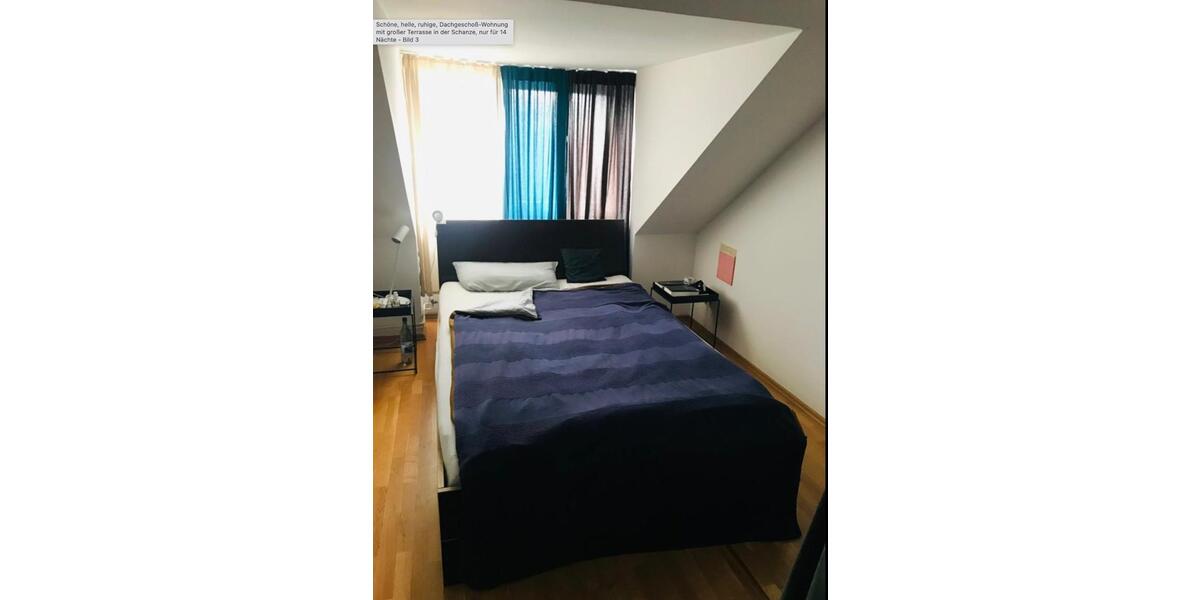 Dachgeschoßwohnung Hamburg Altona-Nord - 2 Zimmer, 55 m&sup2;, 600&euro; | Angebot:25873437