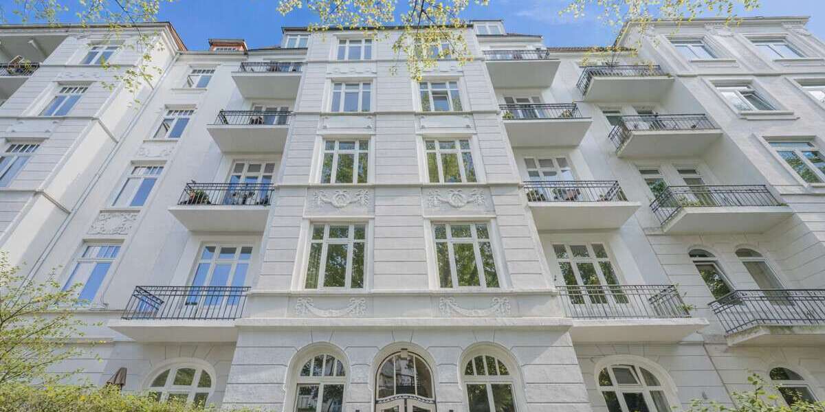 Etagenwohnung Hamburg Harvestehude - 3 Zimmer, 101 m&sup2;, 1.390.000&euro; | Angebot:25998579