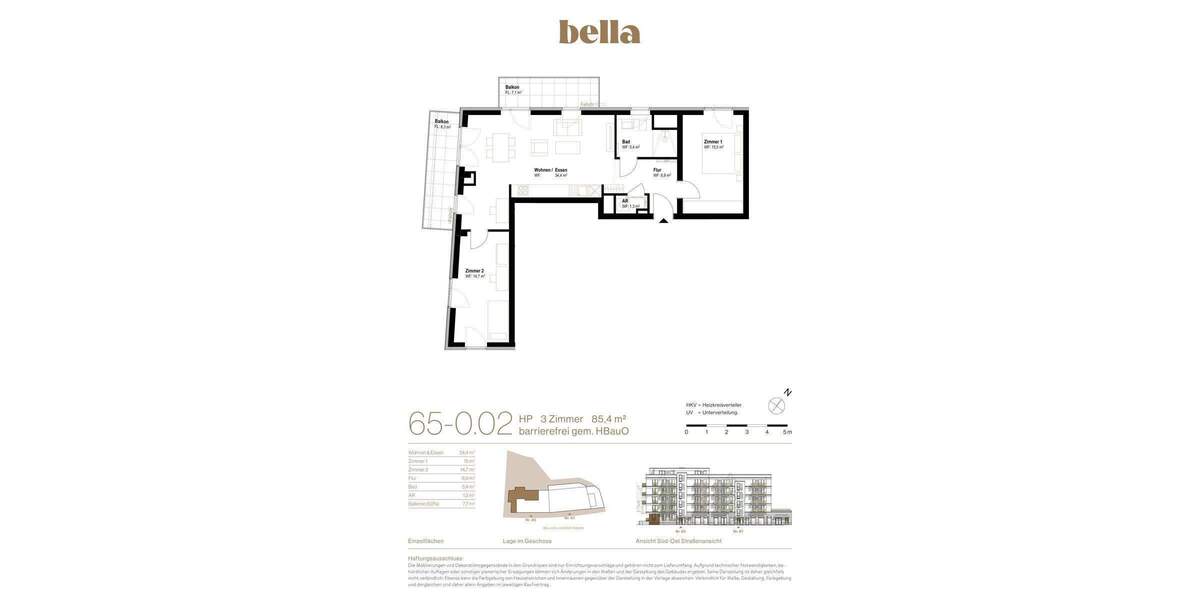Etagenwohnung Hamburg / Eimsbüttel Eimsbüttel - 3 Zimmer, 85 m&sup2;, 799.000&euro; | Angebot:25796400