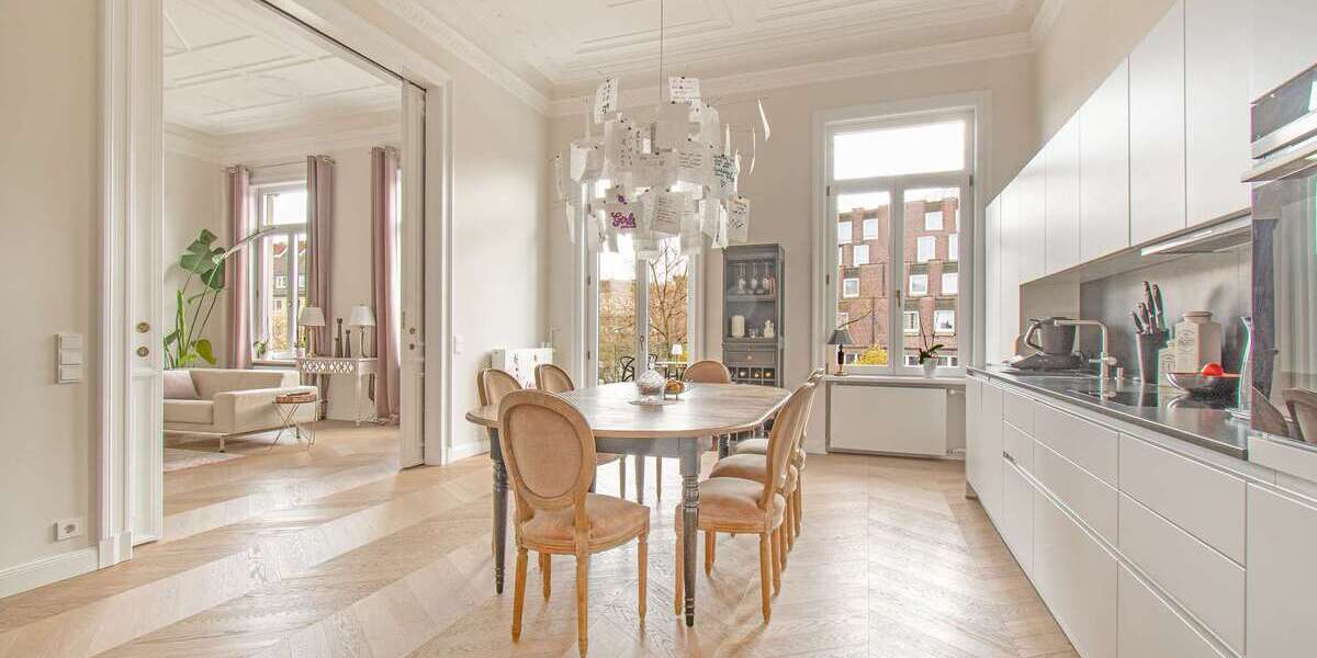 Etagenwohnung Hamburg Hohenfelde - 4 Zimmer, 165 m&sup2;, 1.950.000&euro; | Angebot:26026366