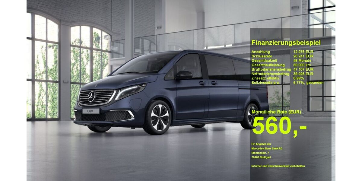 Mercedes-Benz EQV 5.173 km 51.850 &euro; Hamburg 21079