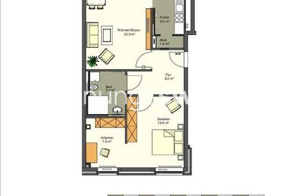 Wohnung Hamburg Altona-Nord - 2 Zimmer, 71 m&sup2;, 1.062&euro; | Angebot:24539374