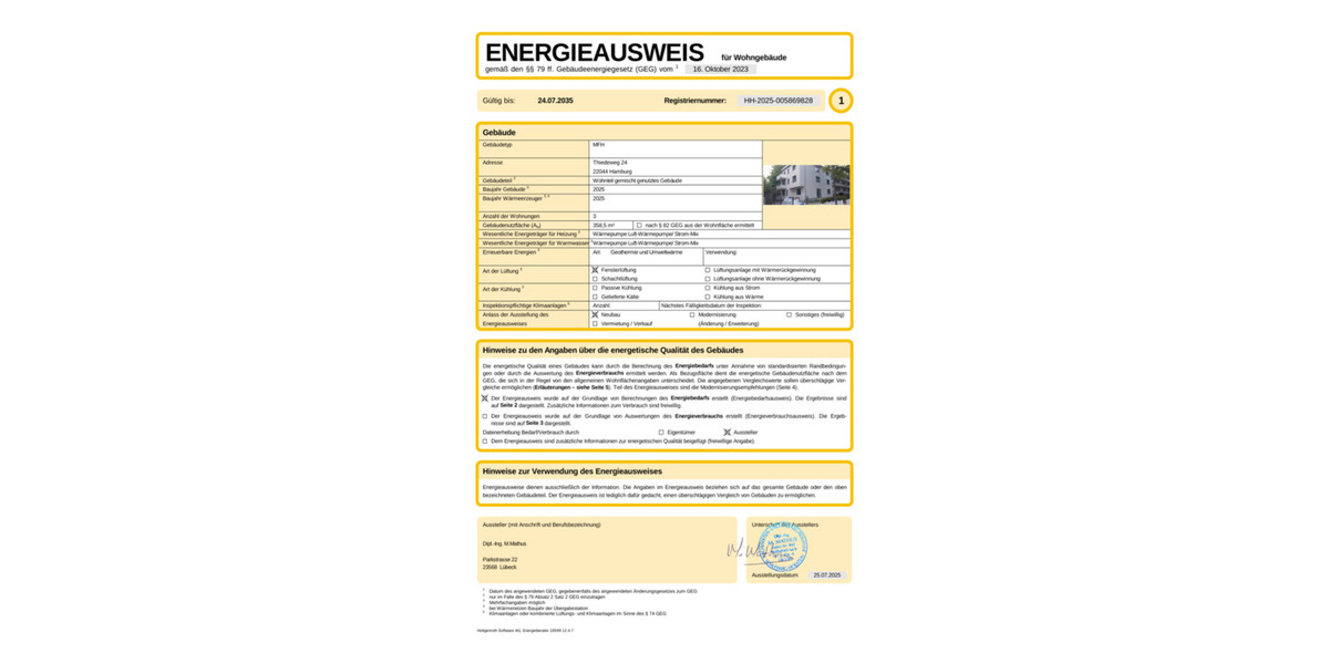 Mehrfamilienhaus, Wohnhaus Hamburg Wandsbek - 2.295.000&euro; | Angebot:23419861