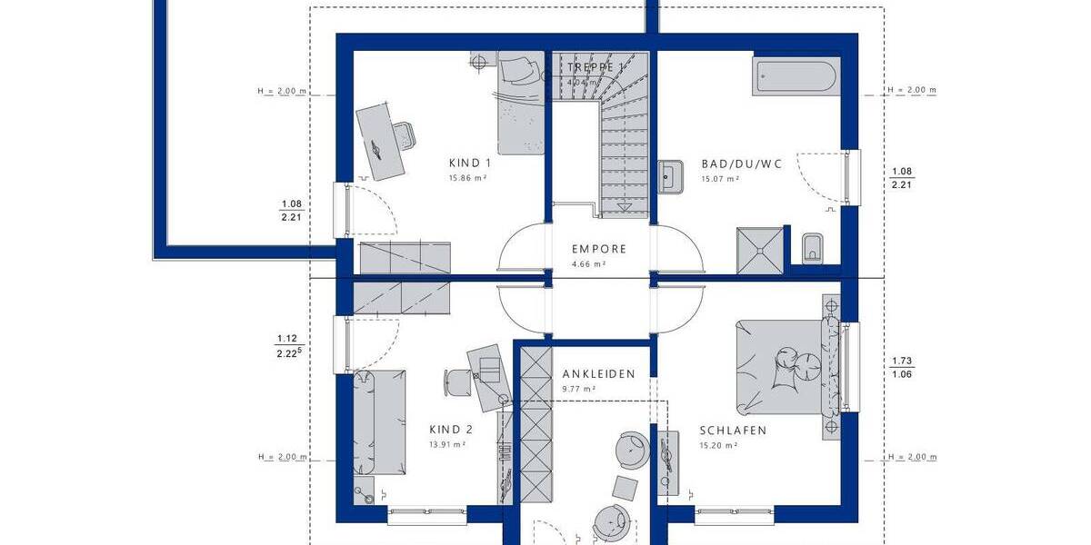 Einfamilienhaus Hamburg Rahlstedt - 5 Zimmer, 160 m&sup2;, 998.650&euro; | Angebot:25669592