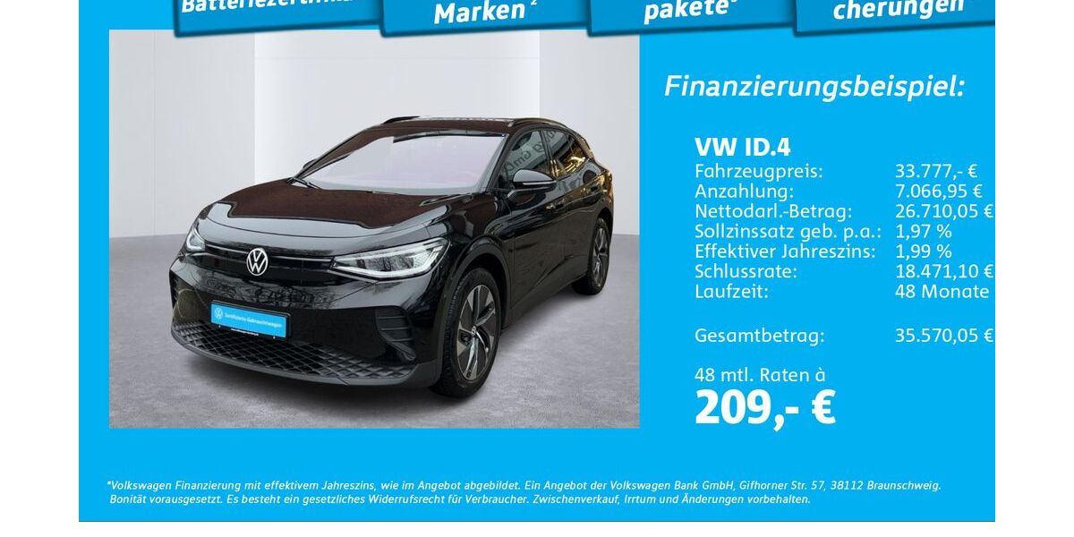 VW ID.4 14.305 km 32.888 &euro; Hamburg 22303