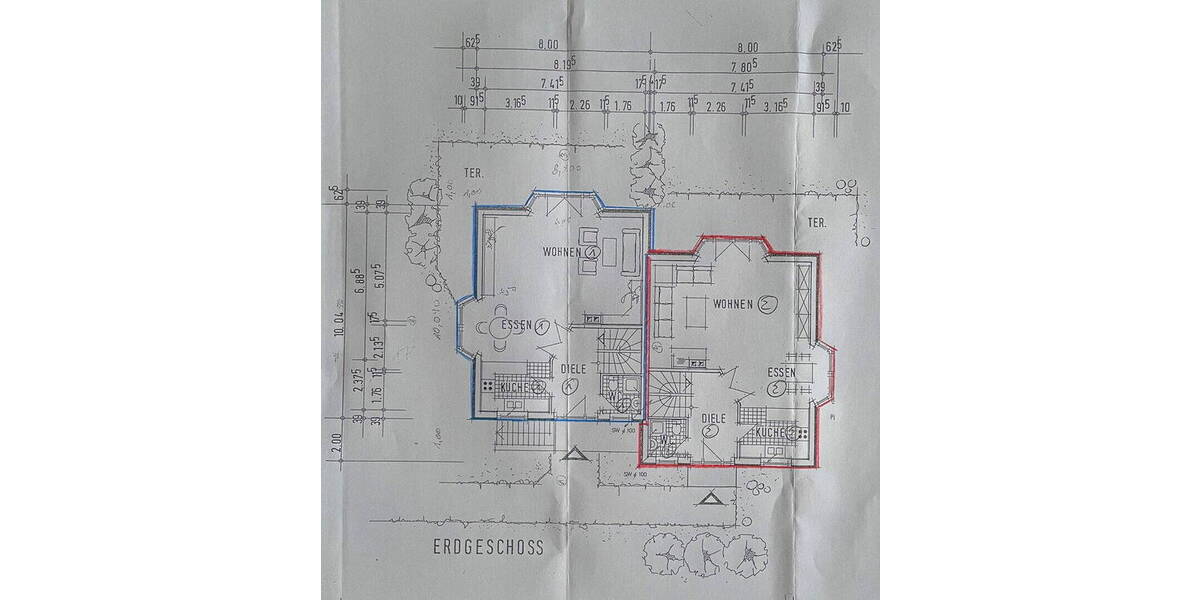 Doppelhaushälfte Rellingen - 3 Zimmer, 138 m&sup2;, 669.000&euro; | Angebot:26053649