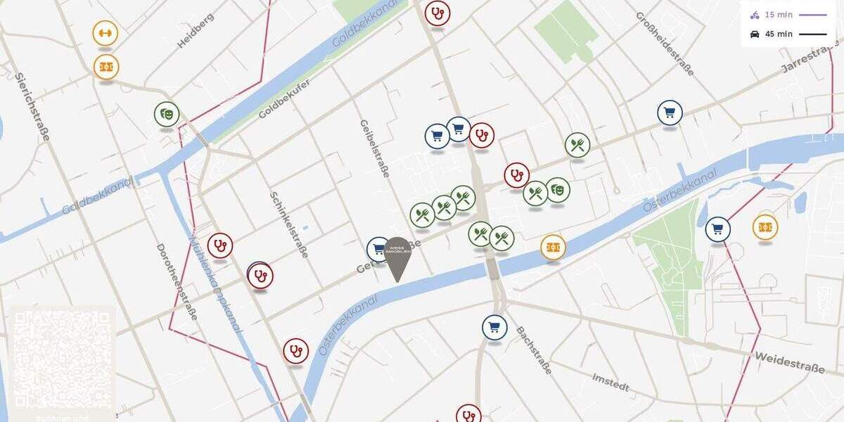 Etagenwohnung Hamburg Winterhude - 3 Zimmer, 67 m&sup2;, 495.000&euro; | Angebot:25773872