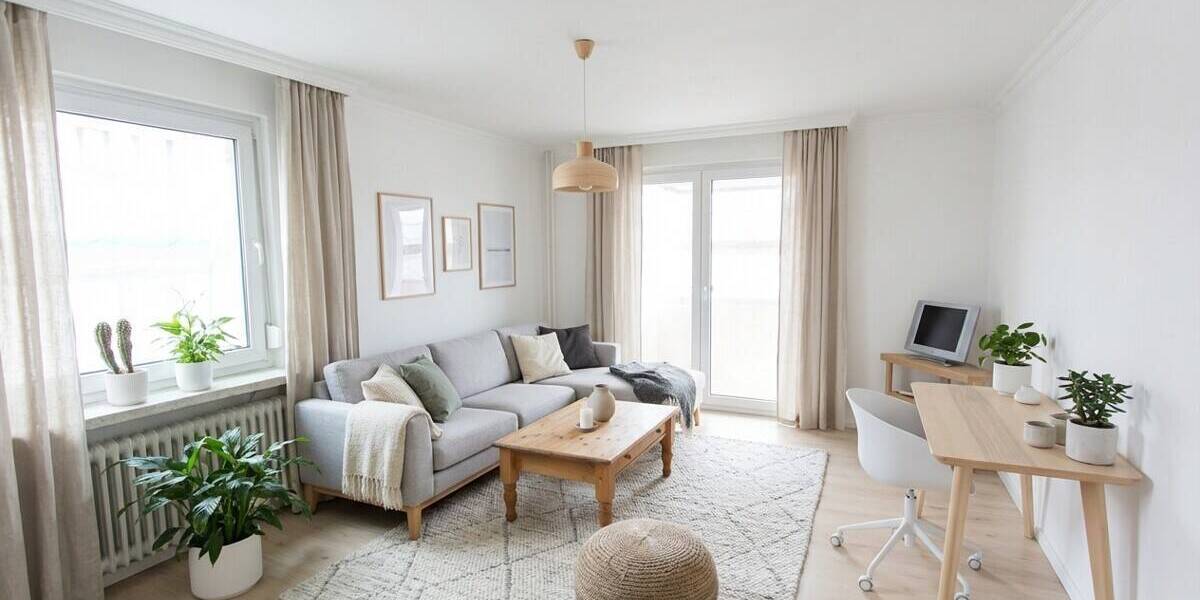 Etagenwohnung Hamburg Stellingen - 2 Zimmer, 47 m&sup2;, 185.000&euro; | Angebot:25743524